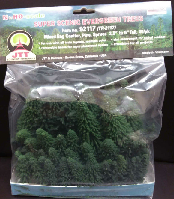 62-150mm Pine/Conifer/Spruce (45) tree 92117