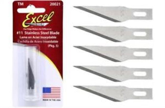 #1 Stainless Straight Blades (5) 20021
