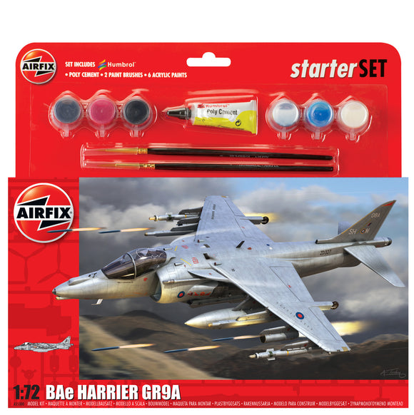1/72 Large Starter Set: BAE Harrier GR.9A