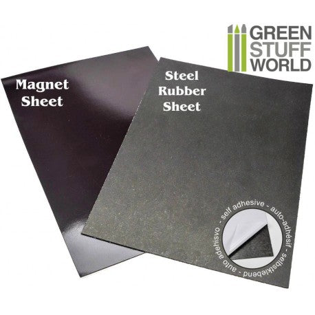 COMBO Magnetic & Steel Sheet Set A4 Self Adhesive