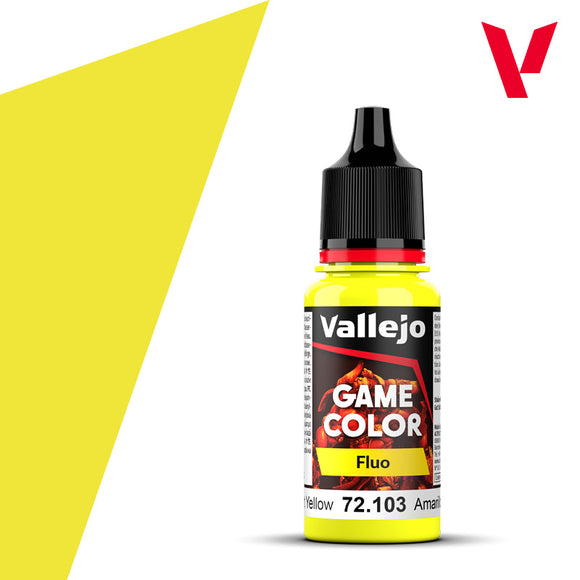Game Color Fluo Yellow 18ml 72103