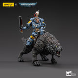 Warhammer Collectibles: 1/18 Scale Space Wolves Thunderwolf Cavalry Frode