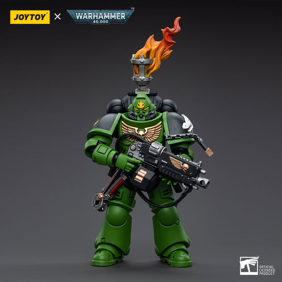 Warhammer Collectibles: 1/18 Scale Salamanders Intercessors Sergeant Tsek'gan