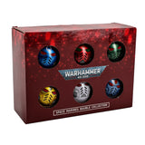 W40K: Novelty Spacemarine Chapter Helmet Baubles - 6 pack