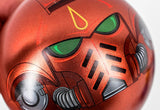 W40K: Novelty Spacemarine Chapter Helmet Baubles - 6 pack