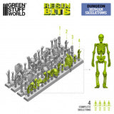 3D Print: Positionable Human Skeletons 1:35