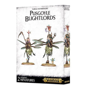 Nurgle Rotbringers: Pusgoyle Blightlords / Lord of Afflictions