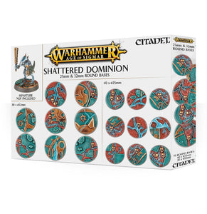 66-96 AOS: Shattered Dominion 25mm & 32mm Bases