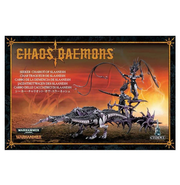 Seeker Chariot of Slaanesh / Exhalted Seeker Chariot (needs 2 kits combining!)