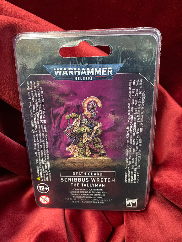 43-45 Death Guard Scribbus Wretch, the Tallyman
