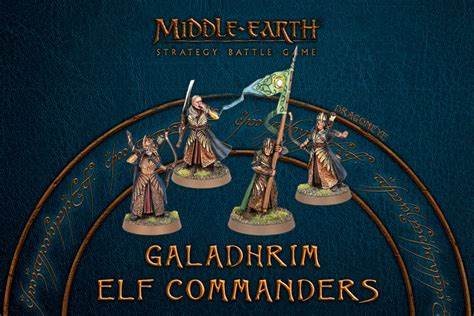 Galadhrim Commanders