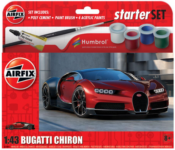 (AFX) Bugatti Chiron Small Starter Set