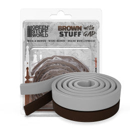 Brown Stuff Tape 36.5 inches WITH GAP