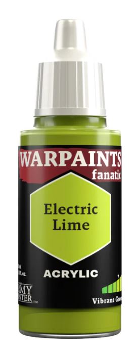 Warpaints Fanatic: Electric Lime 18ml