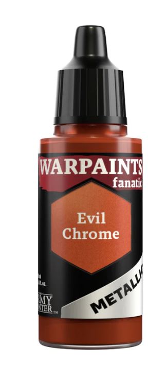 Warpaints Fanatic: Metallic: Evil Chrome 18ml