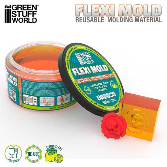 Fleximold Soft: Reusable Molding Material 500ml