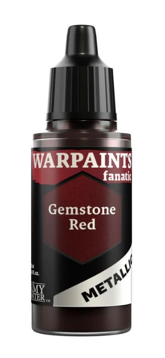 Warpaints Fanatic:Metallic: Gemstone Red 18ml