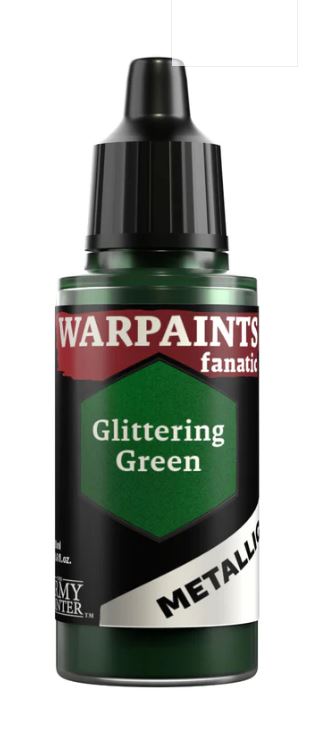 Warpaints Fanatic:Metallic: Glittering Green 18ml