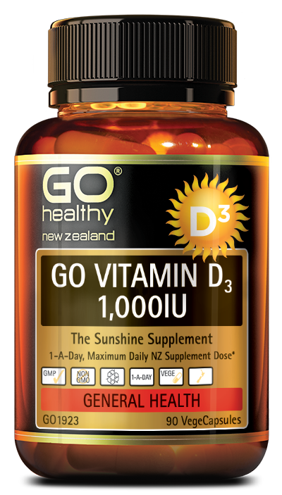 GO Vitamin D3 1000IU 90vcaps