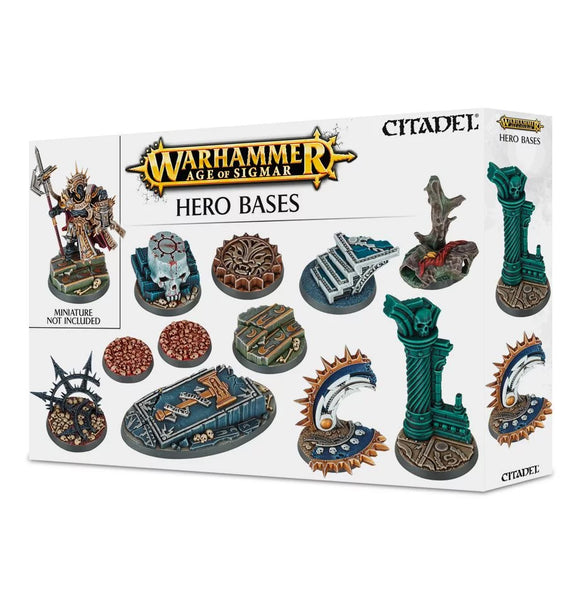 64-02 Warhammer Age of Sigmar Hero Bases