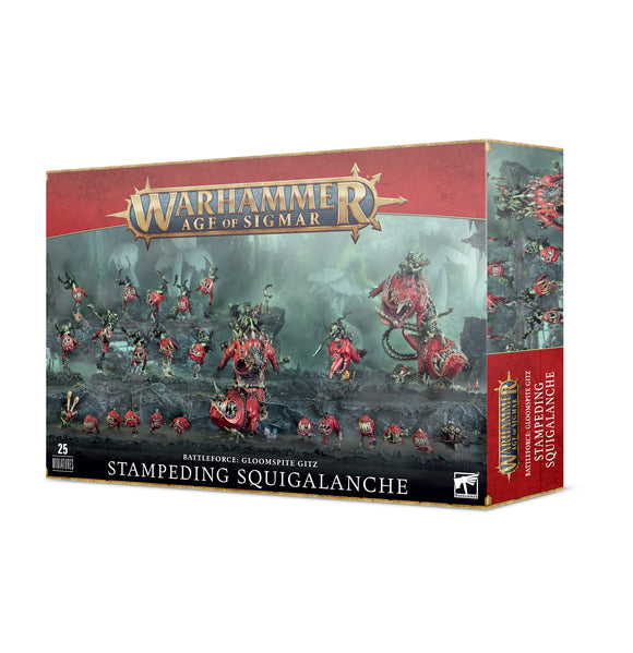 89-80 Gloomspite Gitz: Stampeding Squigalanche