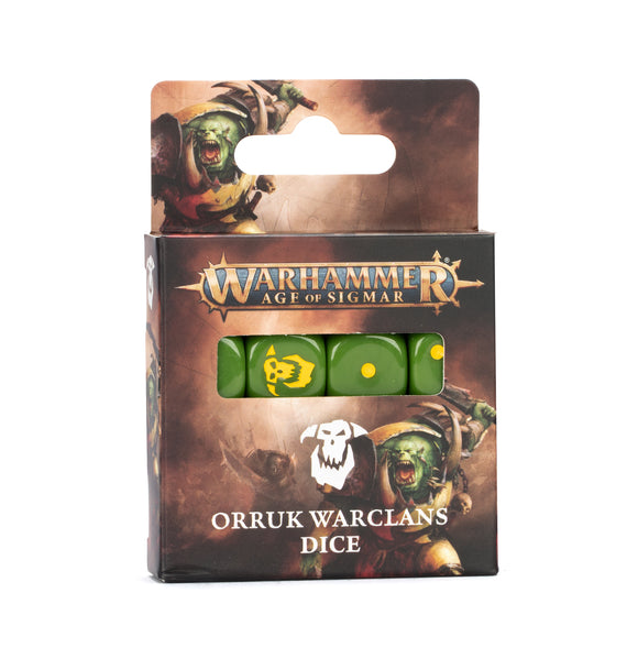 89-94 Age Of Sigmar: Orruk Warclans Dice
