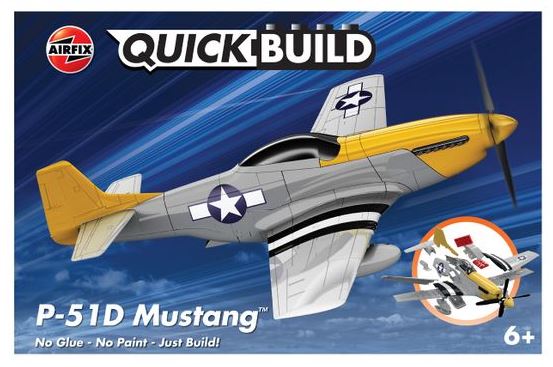 Mustang P-51  QUICKBUILD