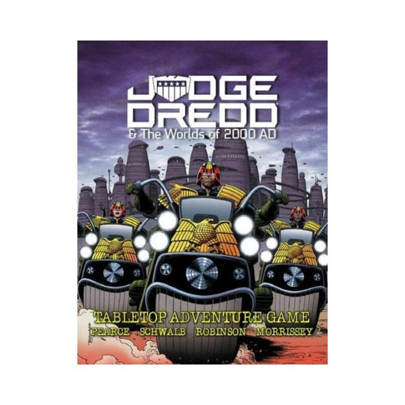 Judge Dredd & The Worlds of 2000AD RPG - Core Book