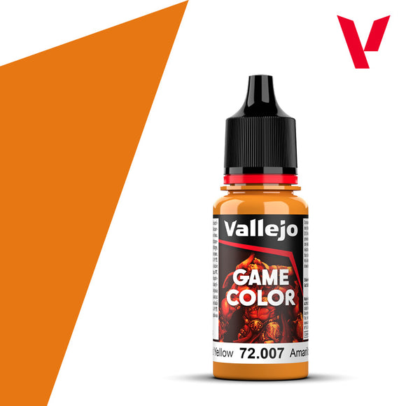 Game Color Gold Yellow 18ml 72007