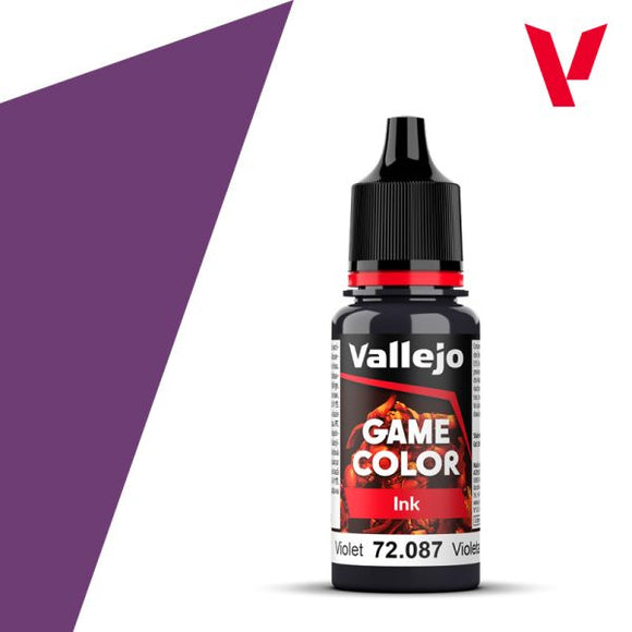 Game Color Ink Violet 18ml 72087