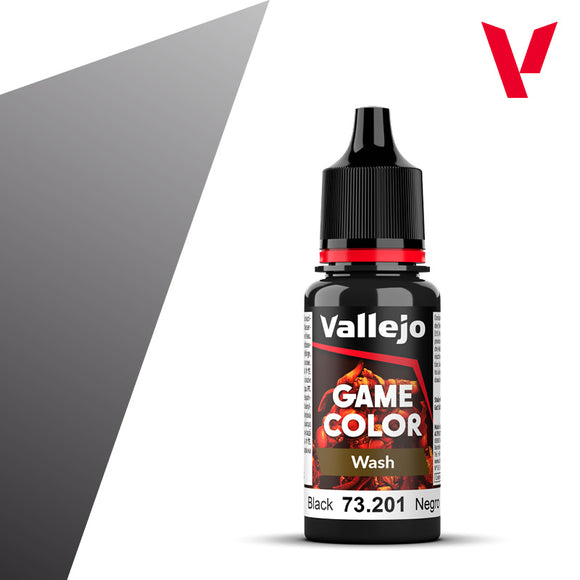 Game Color Wash Black 18ml 73201