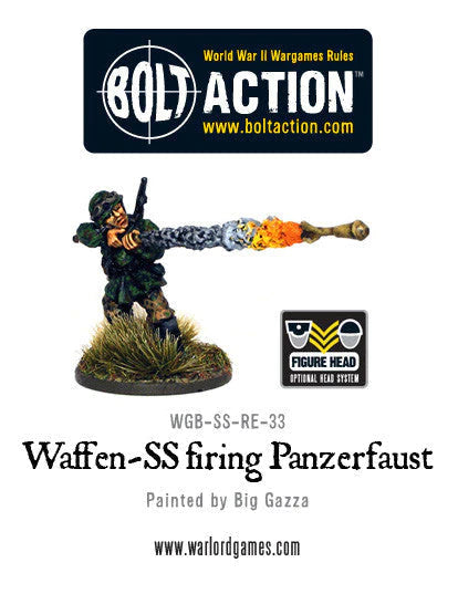 Waffen SS Firing Panzerfaust
