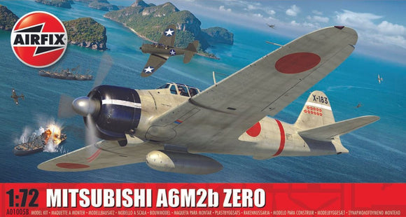 (AFX) 1/72 Mitsubishi A6M2b Zero A01005B