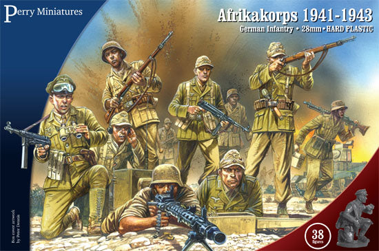 AfrikaKorps German Infantry 1941-43 Perry