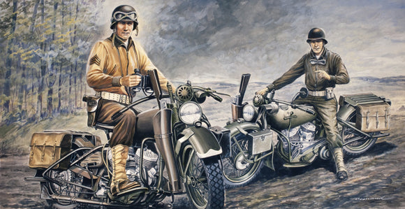 1/35 U.S. Motorcycles WWII