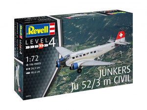 1/72 Junkers JU52/3m Civilian