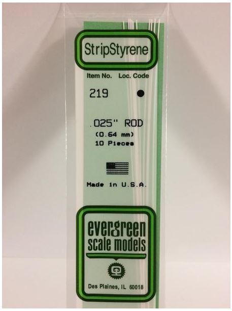 Rod White 35cm x 0.64mm (10) 219