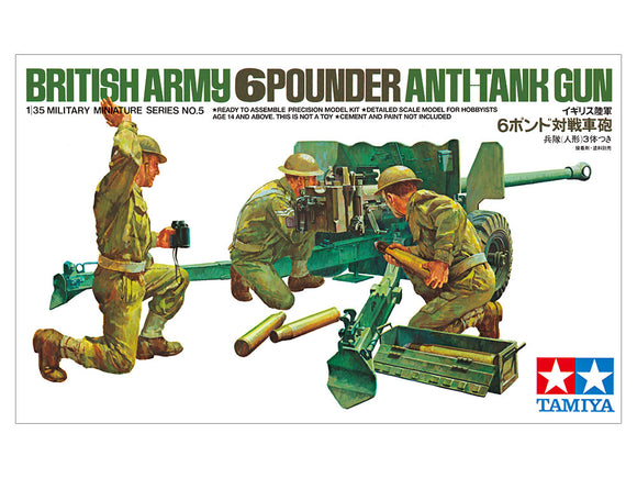 1/35 BRITISH 6PNDR GUN
