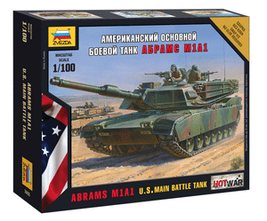 1/100 Modern Abrams M1