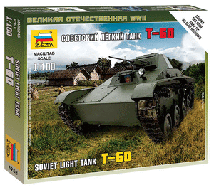 1/100 T-60 Soviet Light Tank