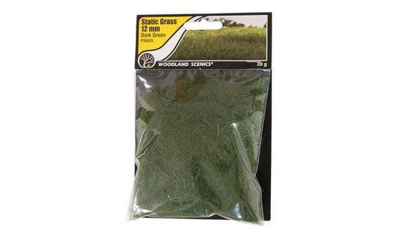 12mm Dark Green Static Grass