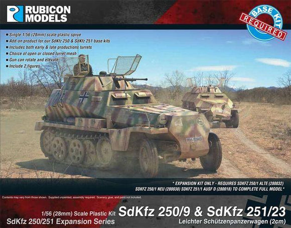 1/56 250/251 Expansion: SdKfz 250/9 & 251/23 Autocannon