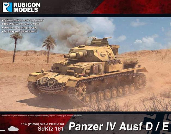 1/56 Panzer IV Ausf D / E