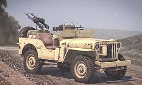 1/56 Willys Jeep MB 1/4 ton 4x4 truck - Commonwealth