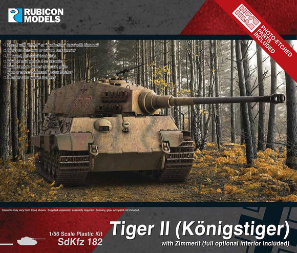 1/56 King Tiger with Zimmerit