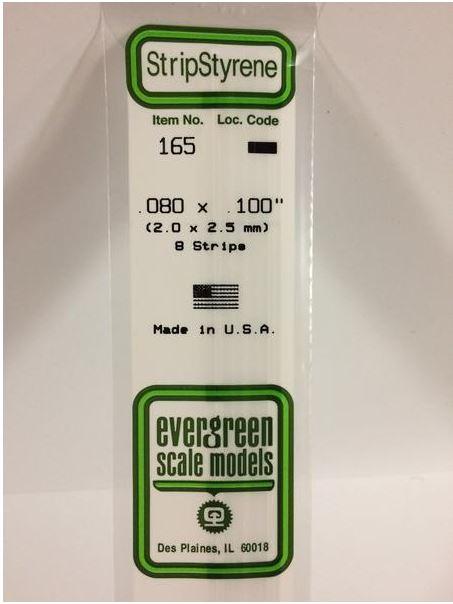 2 x 2.5mm Strip (8) 165
