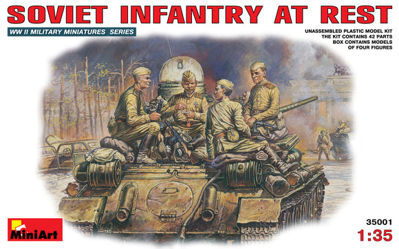 1/35 Soviet Infantry at Rest