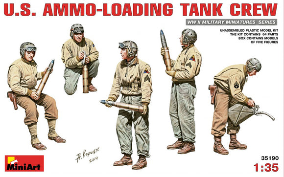 1/35 US Ammo Loading Tank Crew