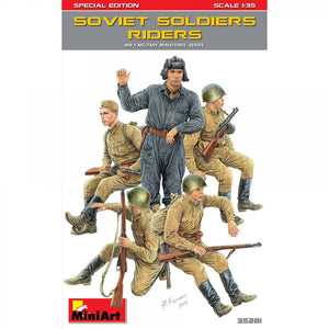 1/35 Soviet Soldiers Riders