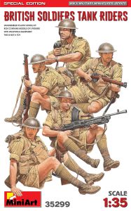 1/35 British Soldiers Tank Riders (8th Army)
